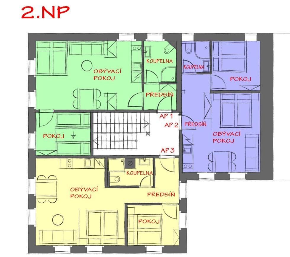 Apartmany U Muzea Horni Blatna Bagian luar foto